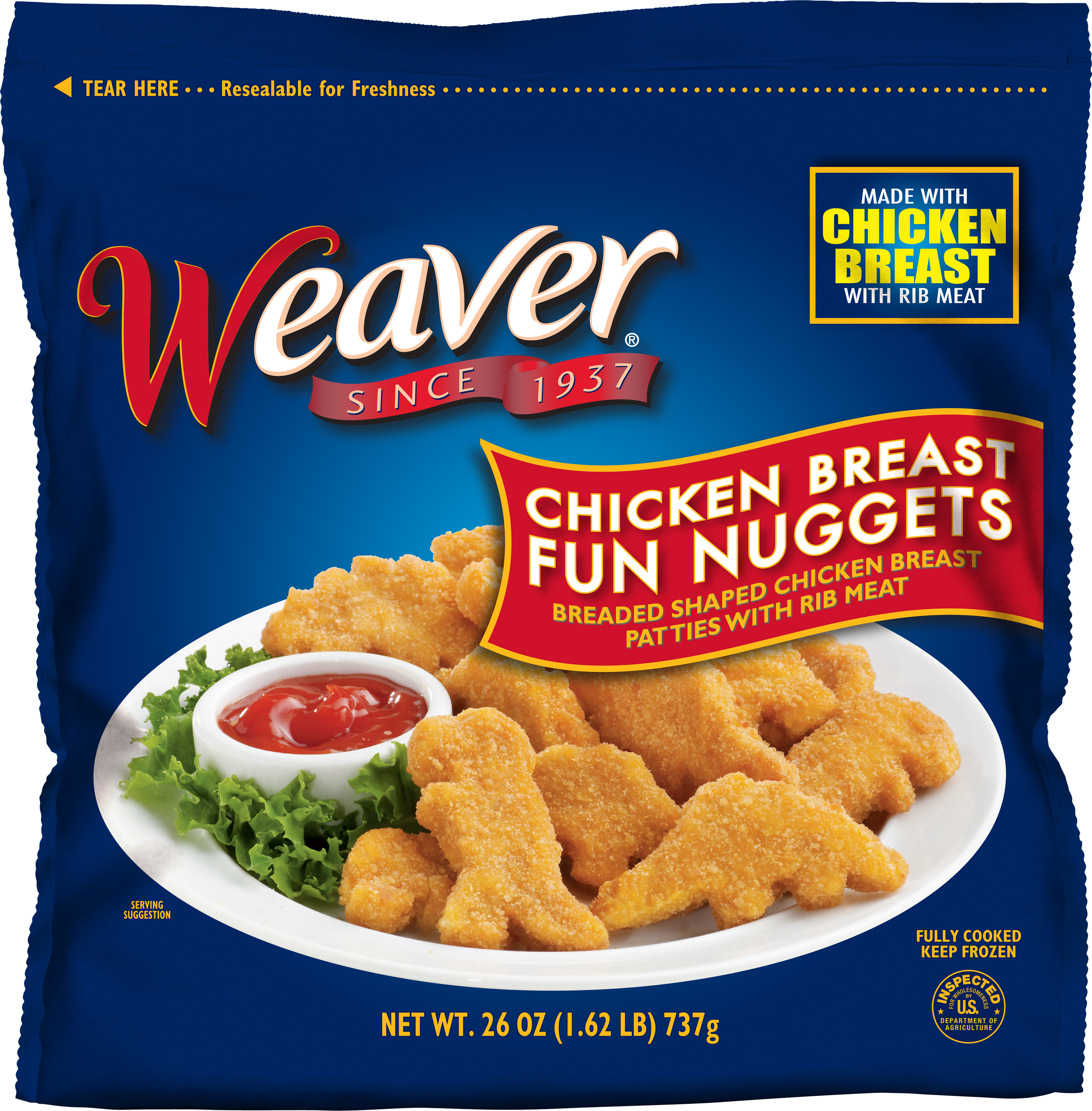 Chicken Breast Fun Nuggets